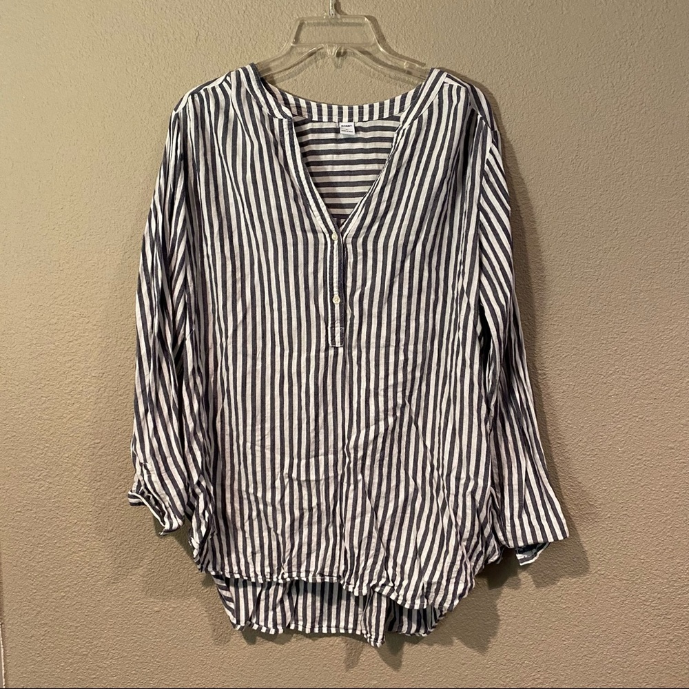 Old Navy XL Striped Blouse